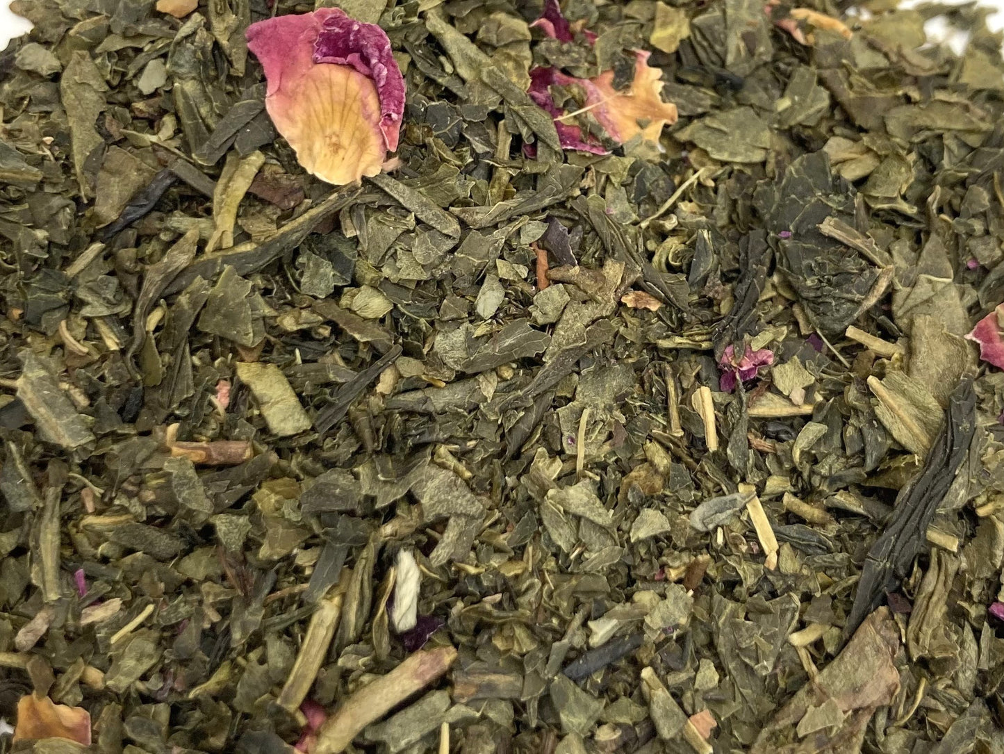 Cherry Rose Green Tea 2oz