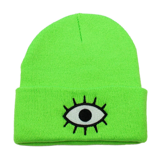 Third Eye Beanie: Slime Green