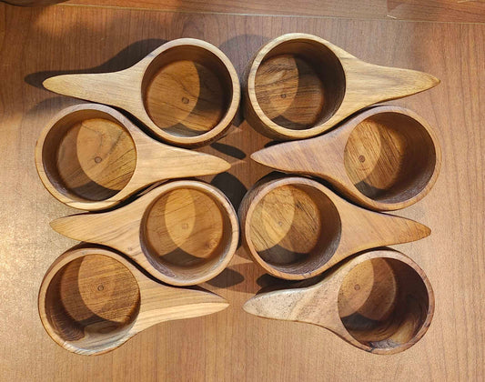 Teak Kuksa Coffee & Tea Mug