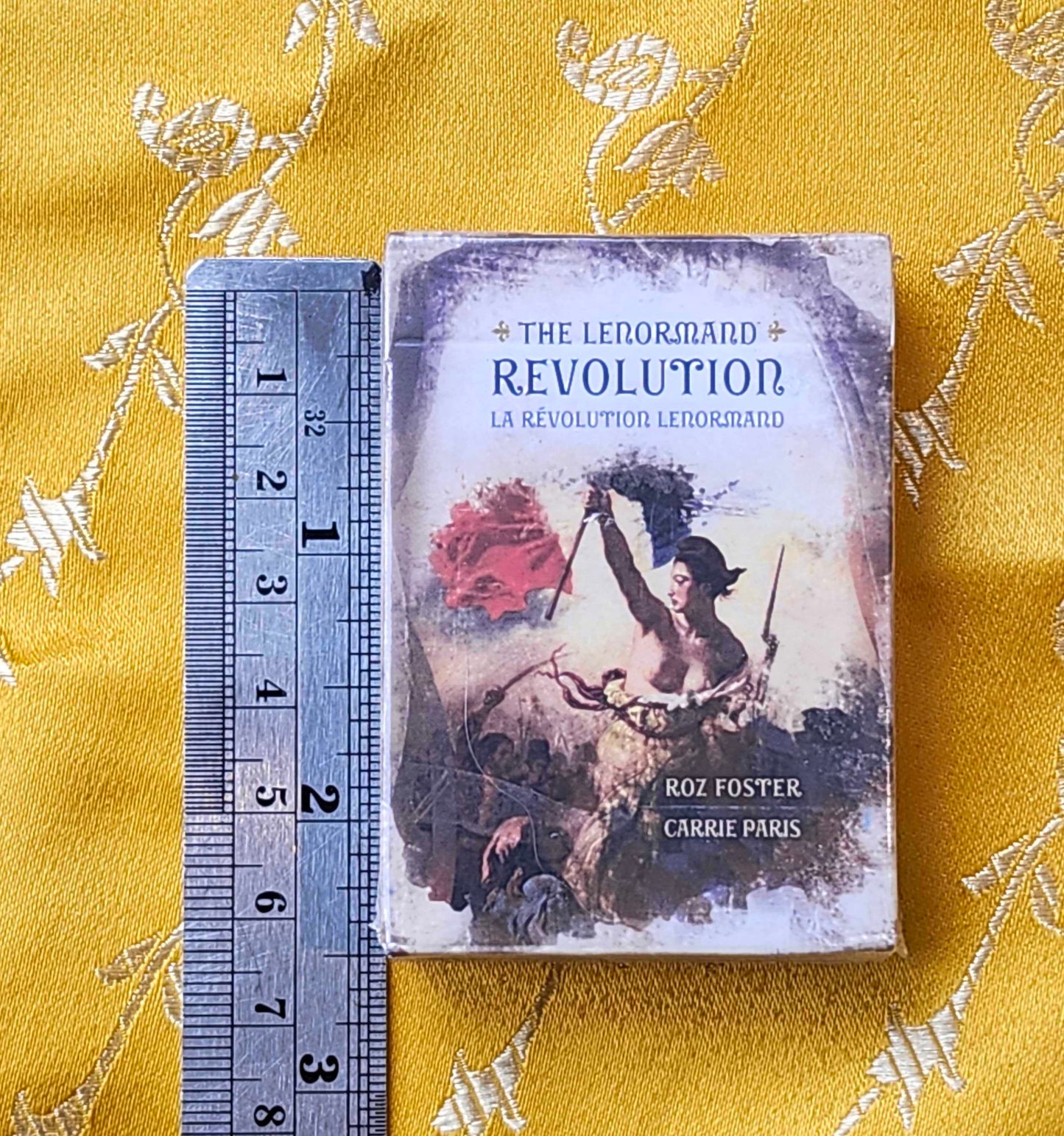 The Lenormand Revolution Deck, Mini Deck, Divination Cloth Bundle~ Carrie Paris