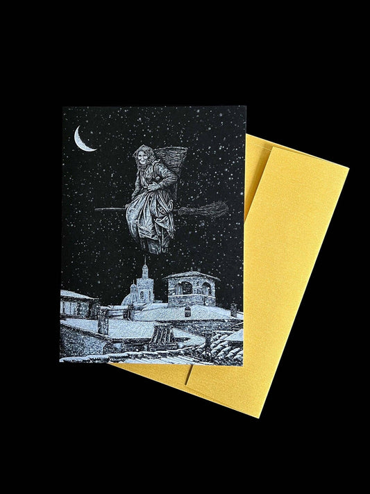 La Befana 5x7 Greeting Card