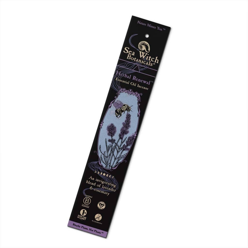 Herbal Renewal Lavender Rosemary Incense Sticks - 20 Sticks