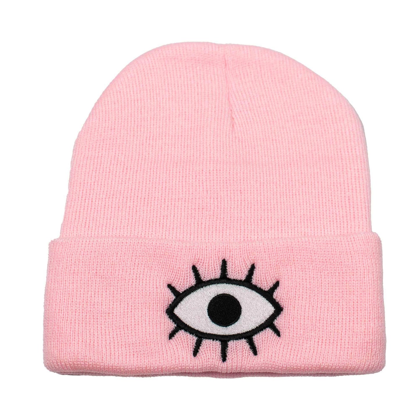 Third Eye Beanie: Hot Pink