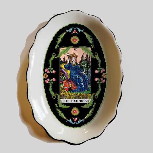 The Empress Tarot Dish Platter