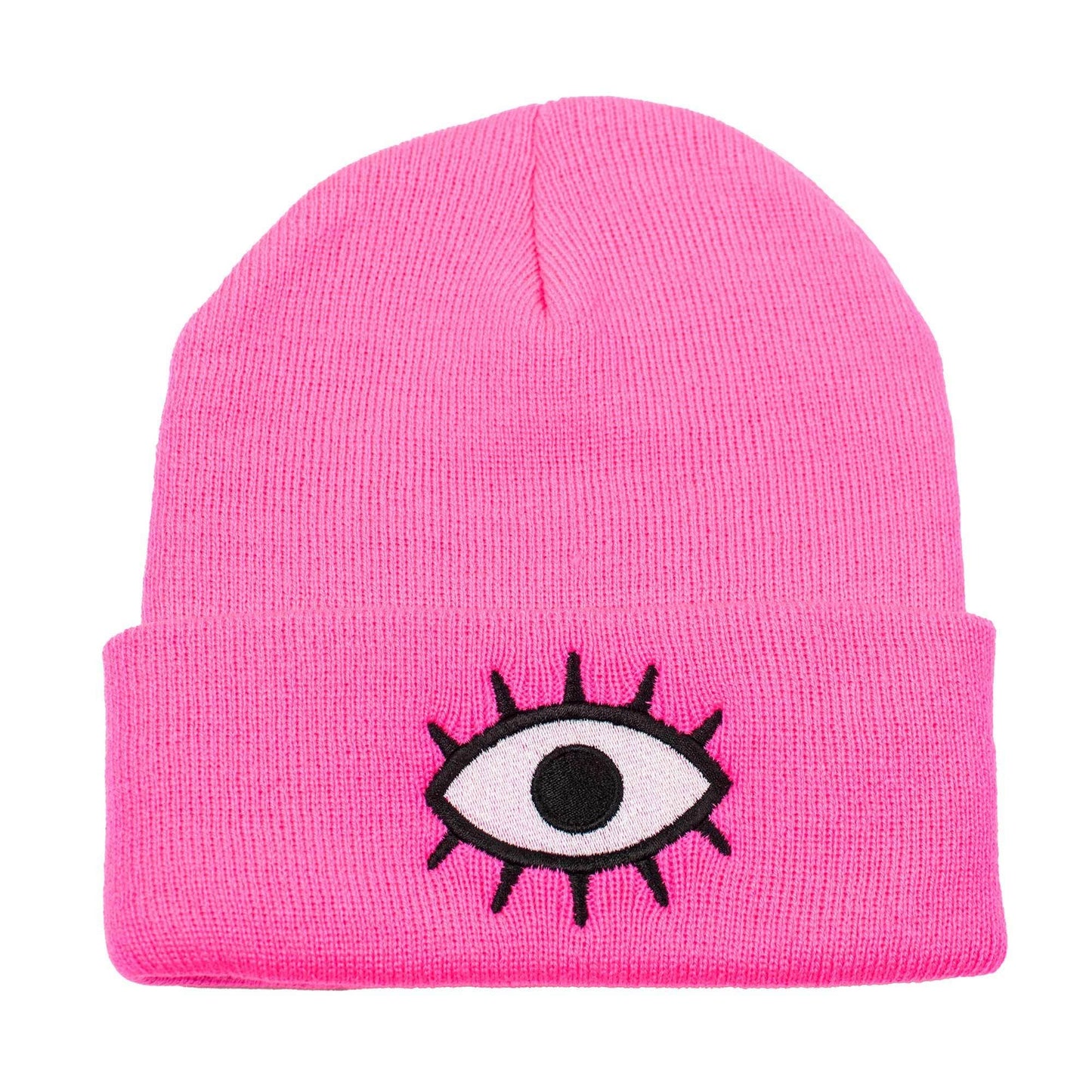 Third Eye Beanie: Baby Pink