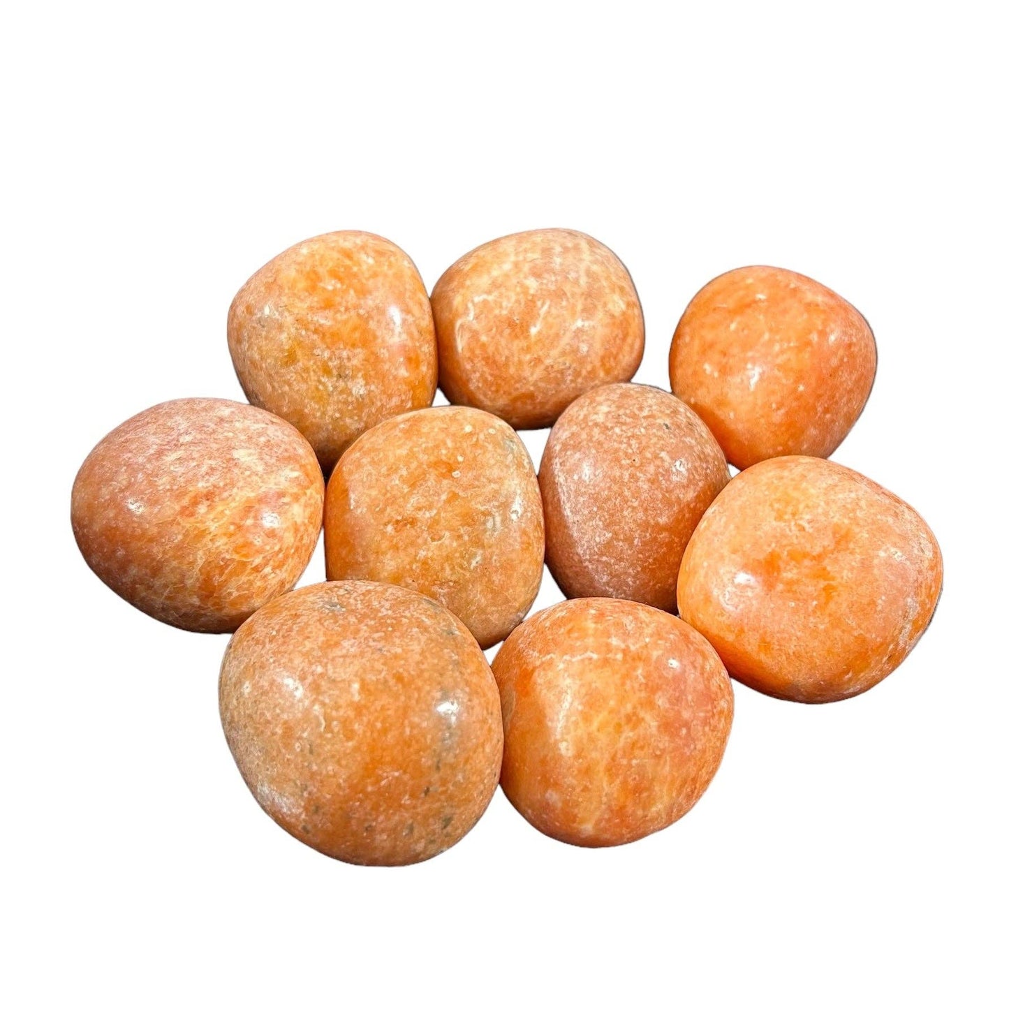 Orange Calcite Tumbled