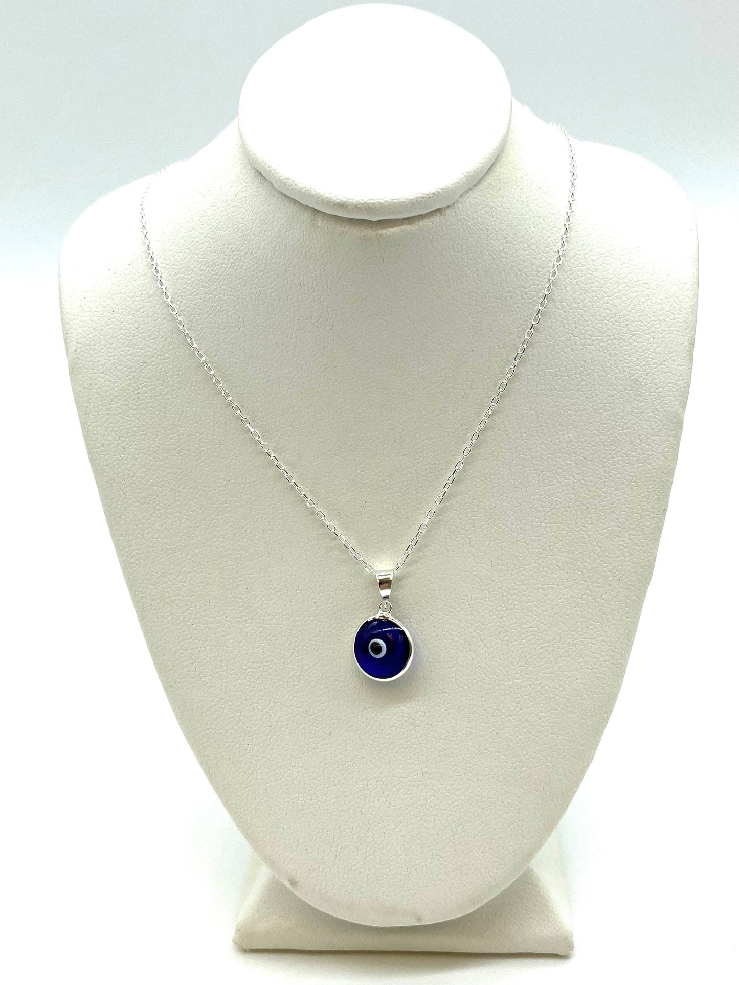 Evil Eye Sterling Silver Necklace