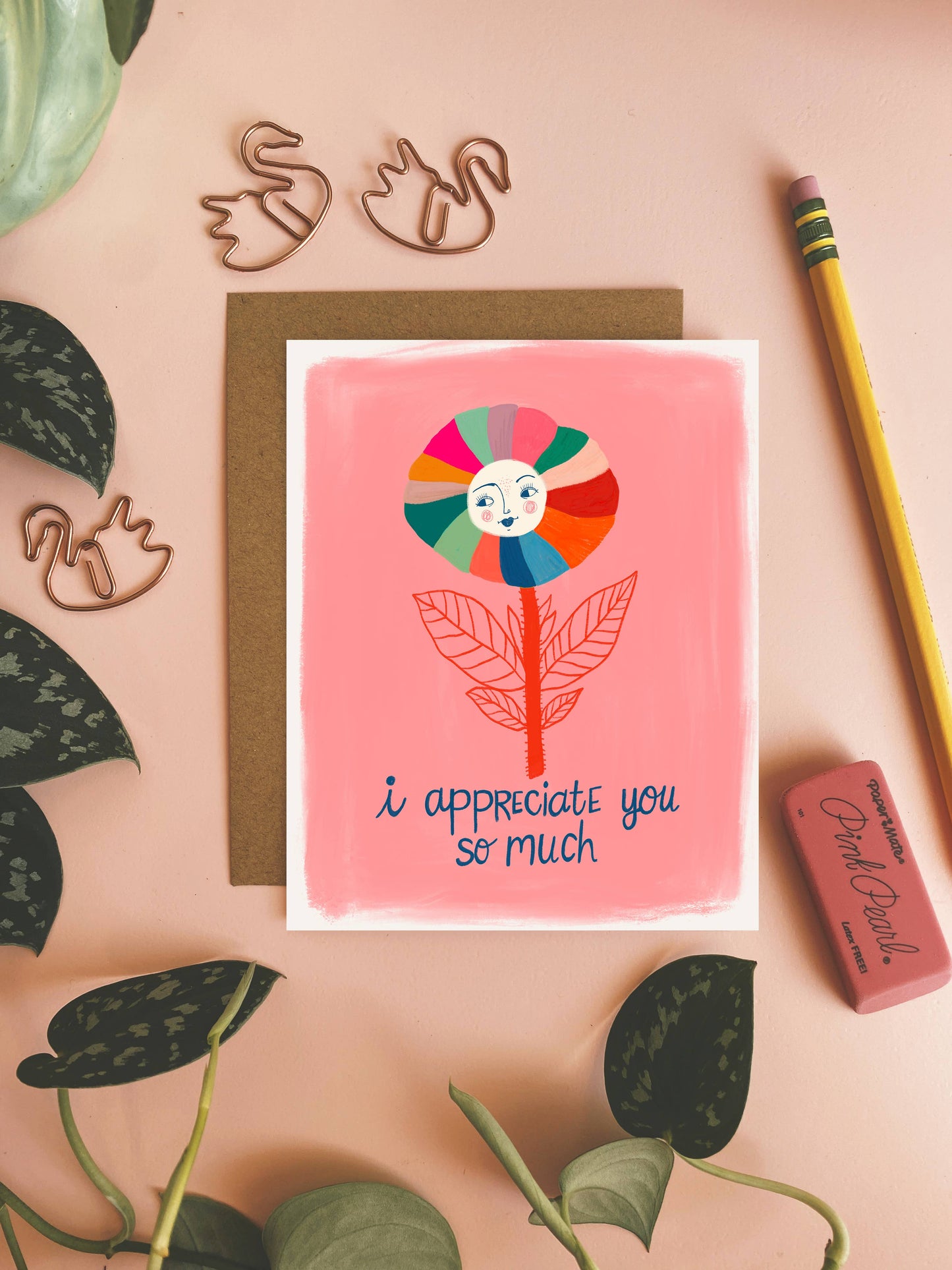 I Appreciate You - Cute Greeting Card