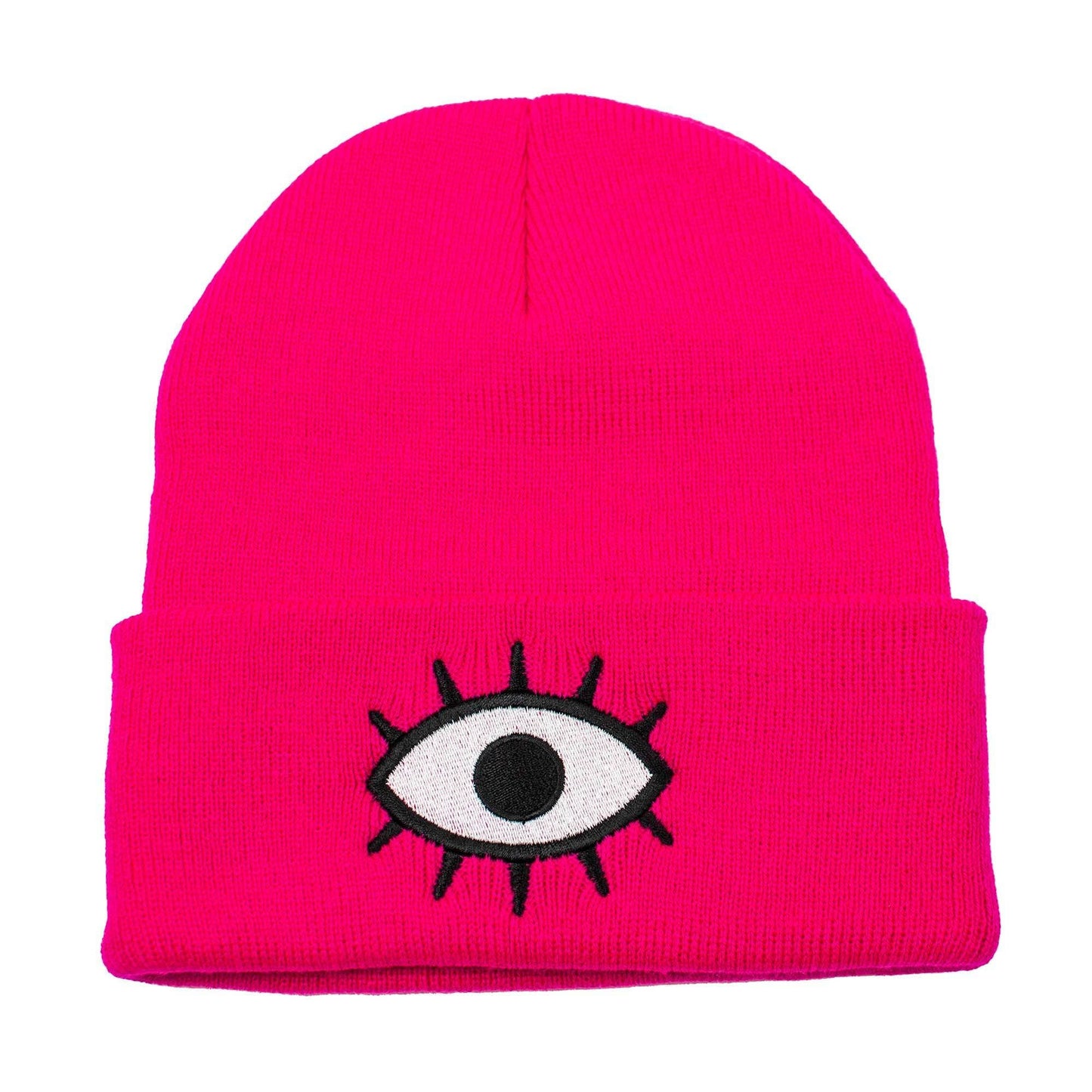 Third Eye Beanie: Baby Pink