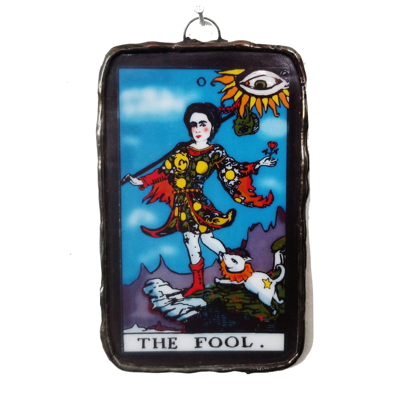 The Fool Glass Tarot Petite Art