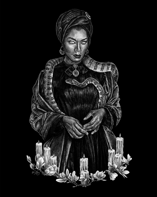 Marie Laveau Print: 8x10