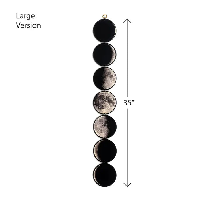 Moon Phases Linked Wall Art