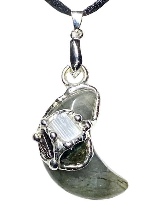 Chakra Cleansing Moon Pendant