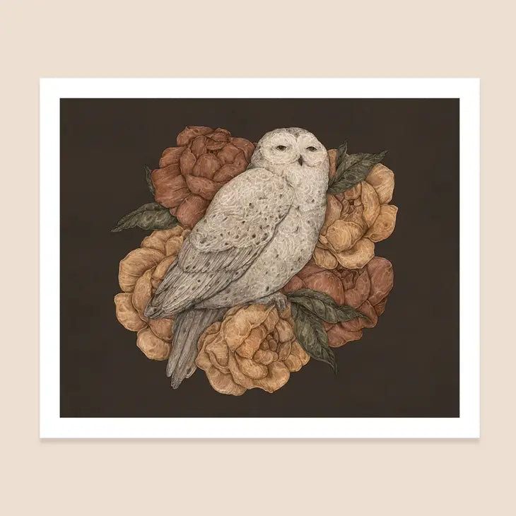 10” x 8” Snowy Owl Print
