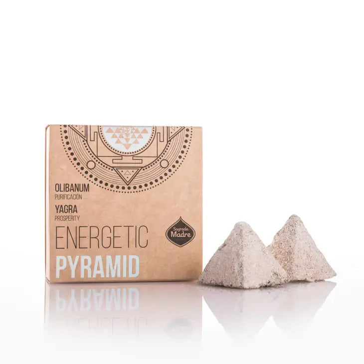Sacred Geometry Energetic Pyramid Incense - Yagra