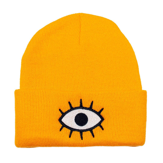 Third Eye Beanie: Gold