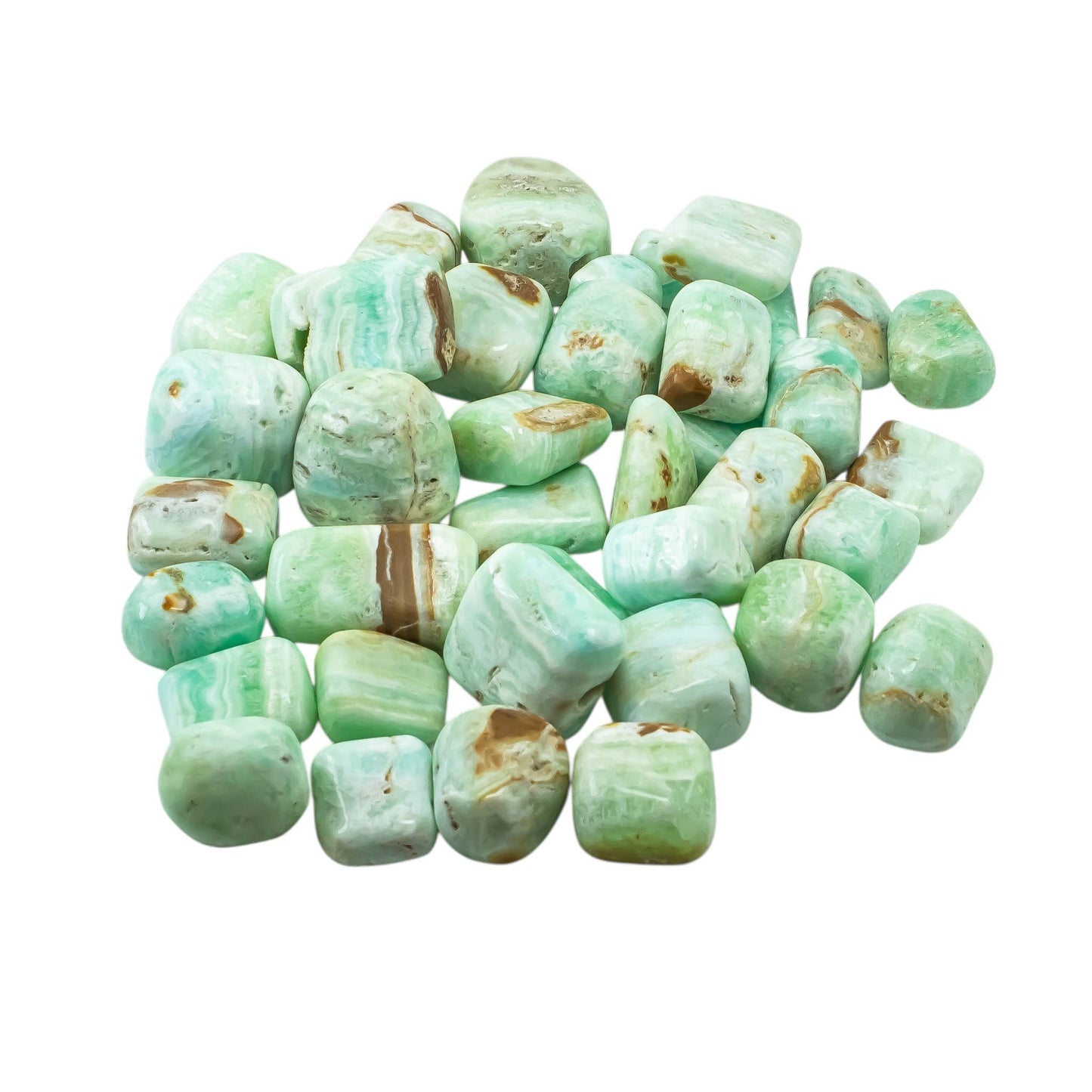 Caribbean Calcite Tumbled