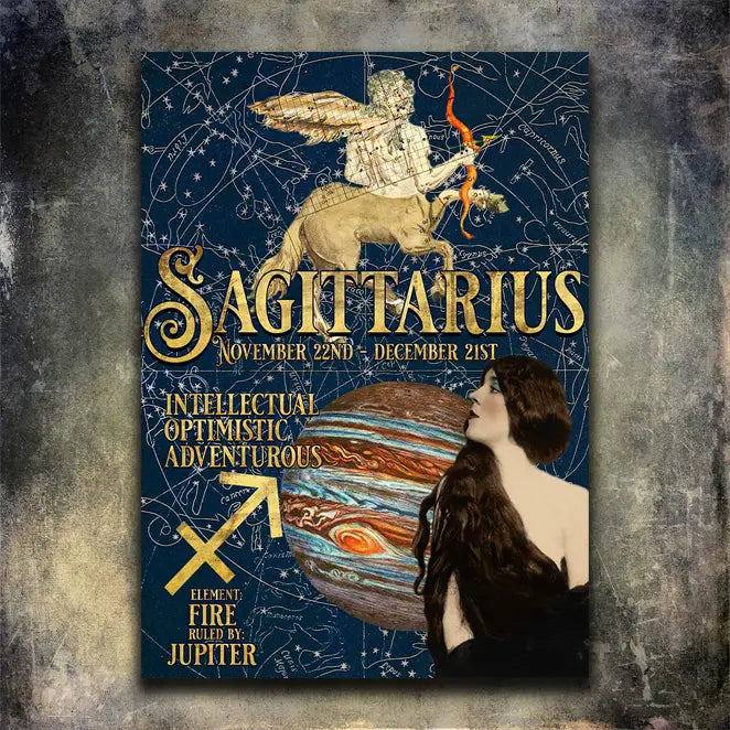 SAGITTARIUS- Greeting Card