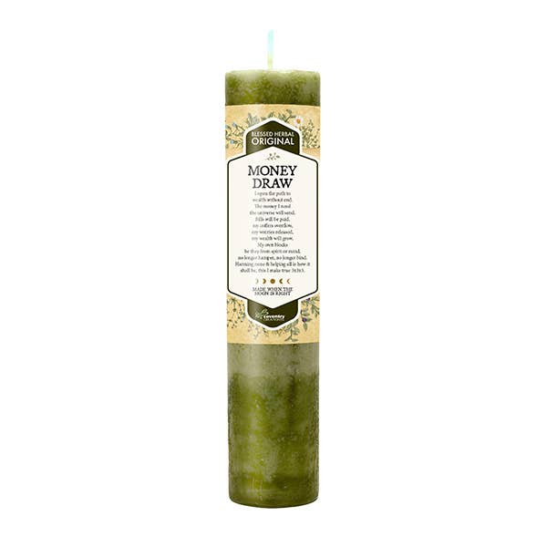 Blessed Herbal - Money Draw Candle