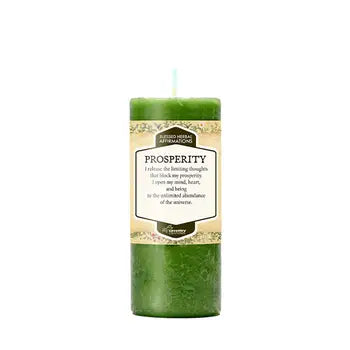 Affirmations - Prosperity Candle