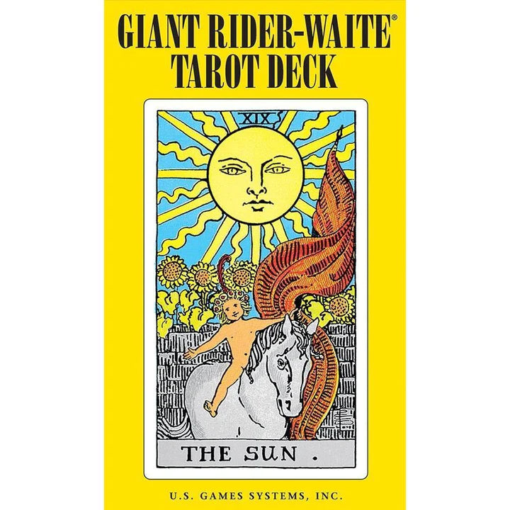 Giant Rider Waite Tarot Deck