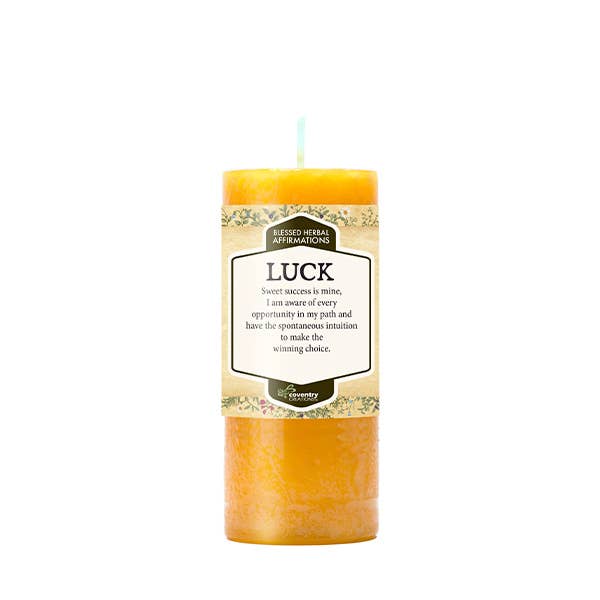 Affirmation Luck Candle